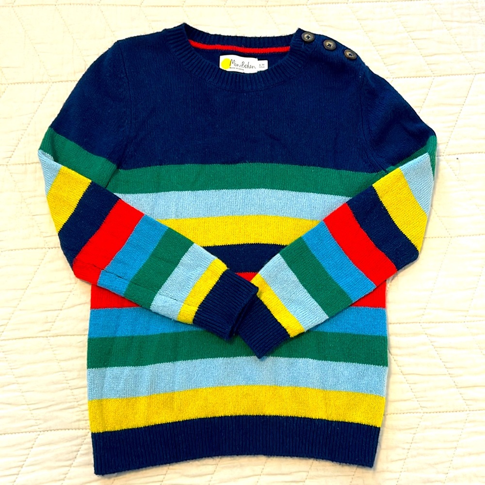 Mini Boden multicolor sweater